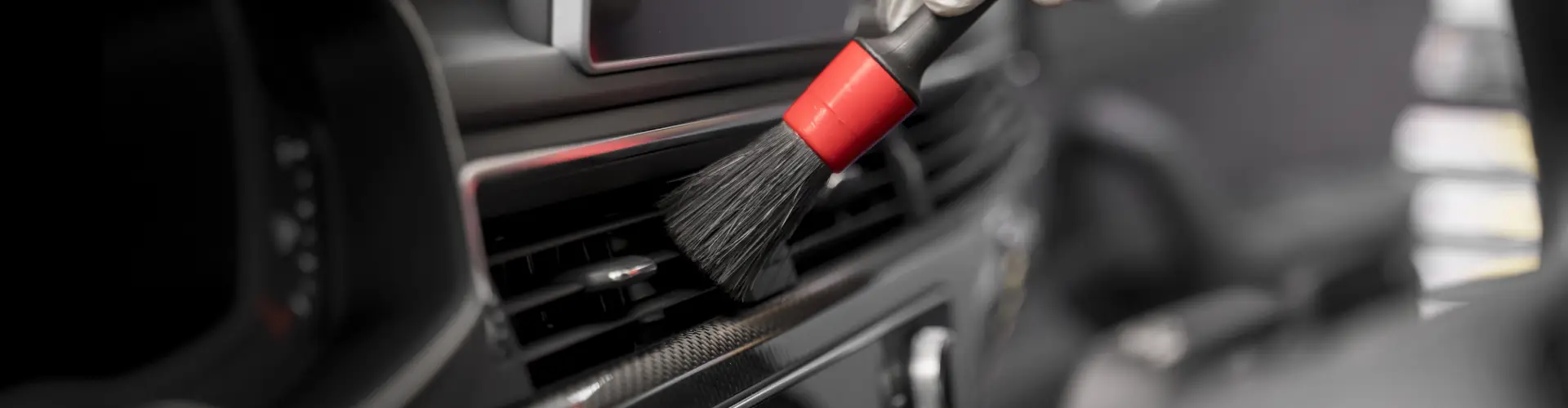 Professional car interior and valet cleaning