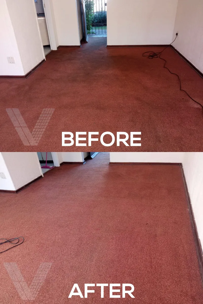 Vilux Cleaning before and after results